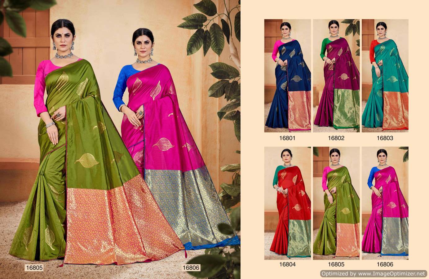 Saroj Shrivalli 3 Festive Wear Wholesale designer Saree Catalog
